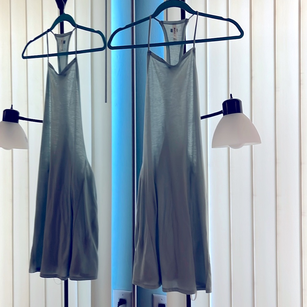 RVCA teal green top/dress swim cover up size small. Adorable, worn once.